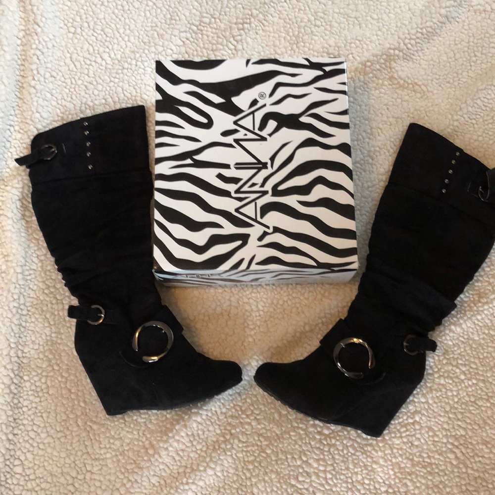 Knee High Suede boots